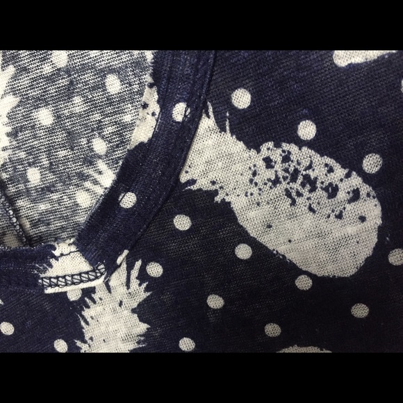 Mason Jules Blue Pineapple Top - Size S - Picture 4 of 6